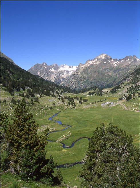 benasque dans les pyrénées