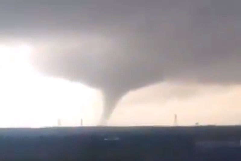 Une tornade frappe l'Andalousie en 2018