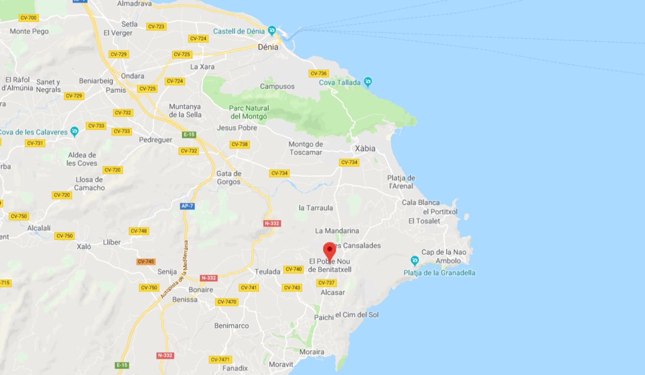 Enorme bruit dans le nord de la région d'Alicante aout 2019