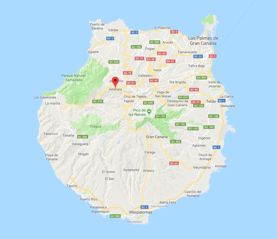 Enorme incendie dans les îles Canaries été 2019