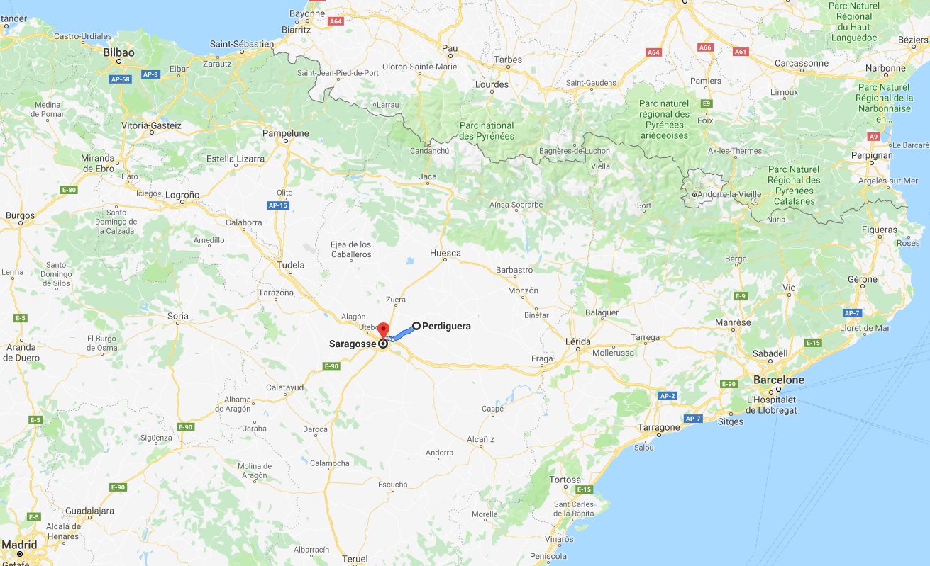 Incendies dans le nord de l'Espagne en juillet 2019