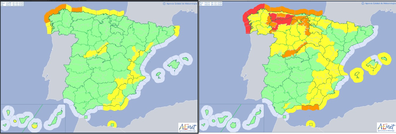 Une Tempete De Froid Va Frapper L Espagne A La Mi Novembre 19