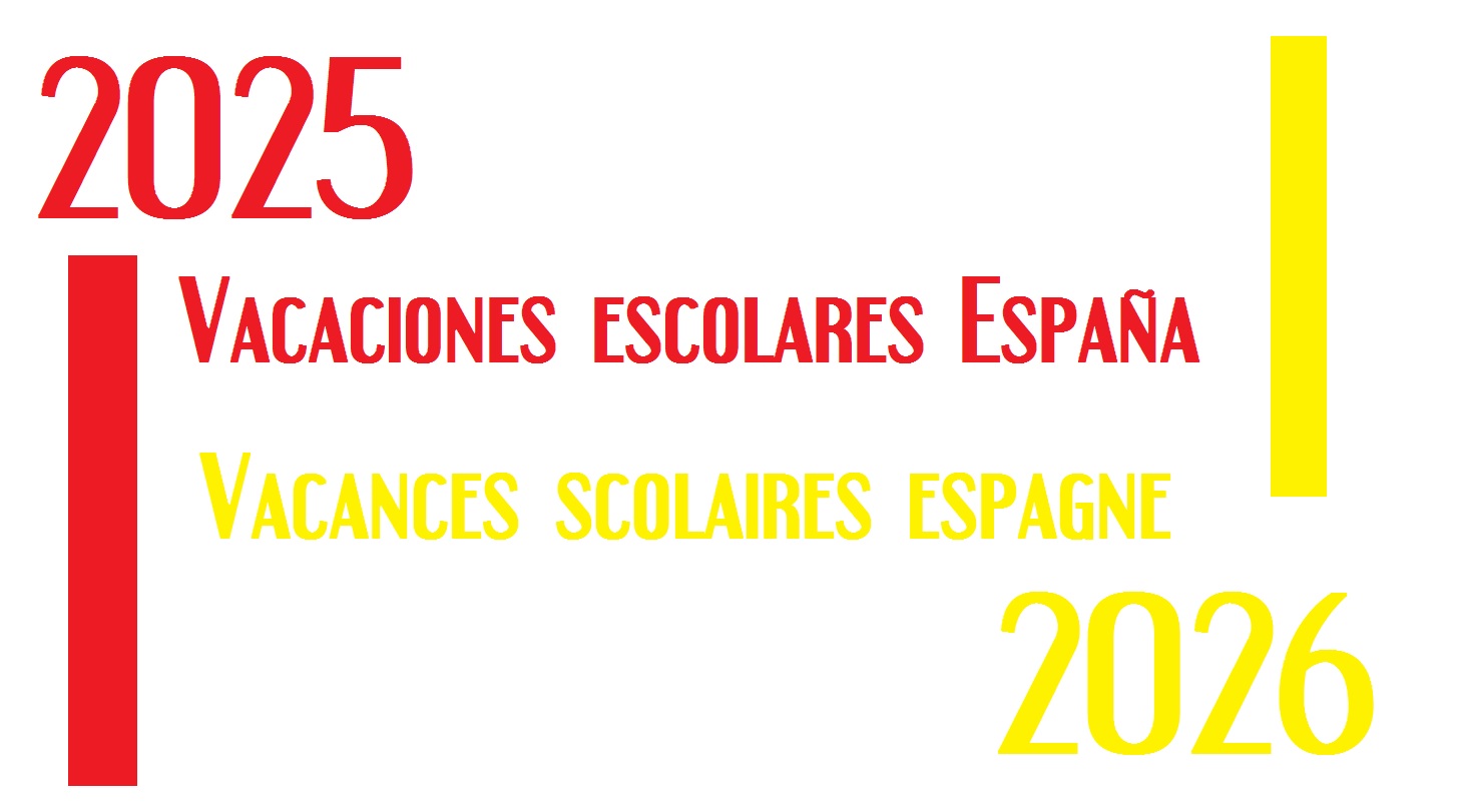 Les dates des vacances scolaires en 2025 et 2026 dans toute l'Espagne