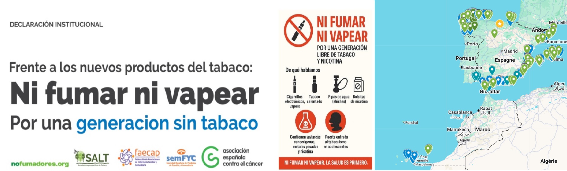 Listes des plages sans tabac en Espagne 2026