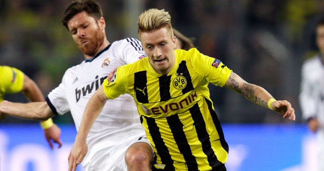 Marco reus doublé contre le Real Madrid