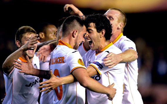 Valencia refait son retard en quert de l'europa league La remontada de Valence contre Bale