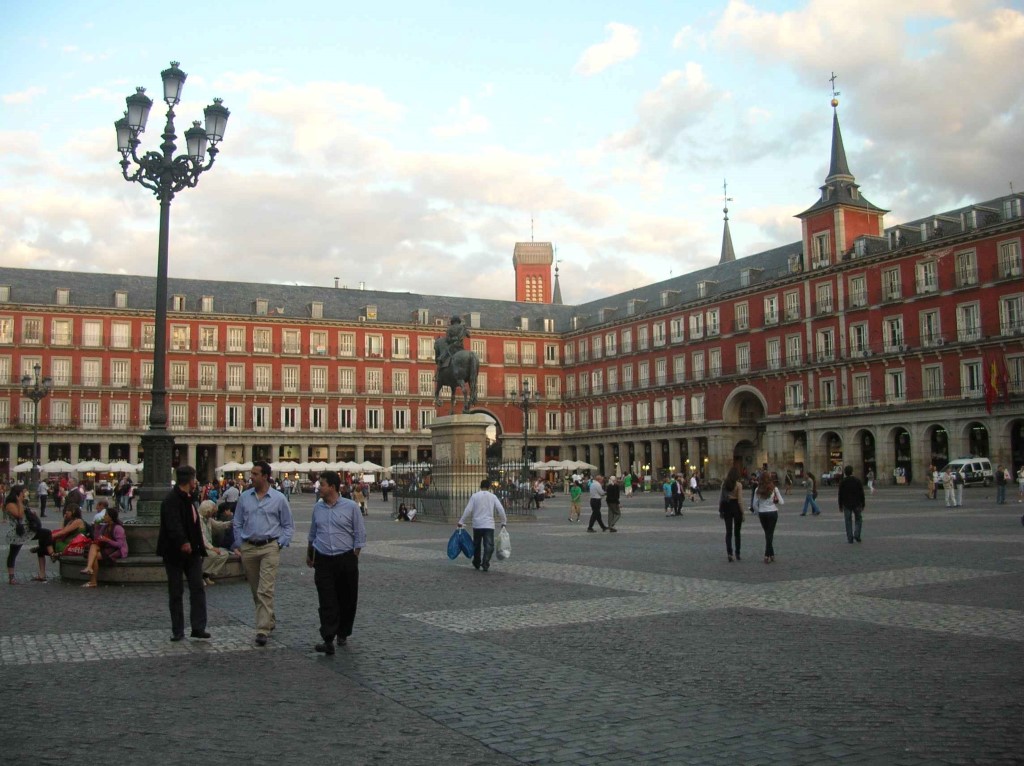 La place principale de Madrid