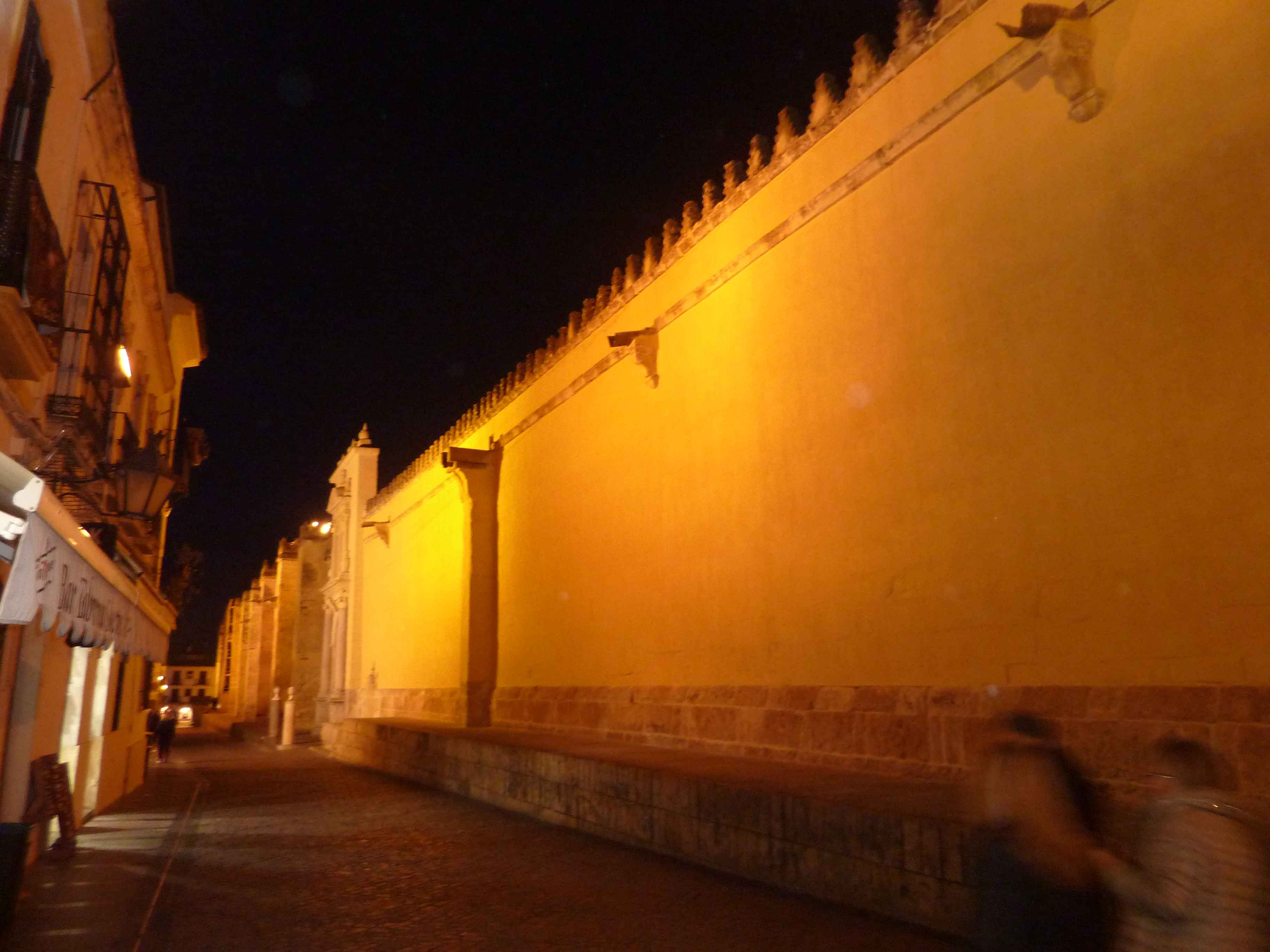 Les Murs De La Mezquita Cordoue De Nuit en Images