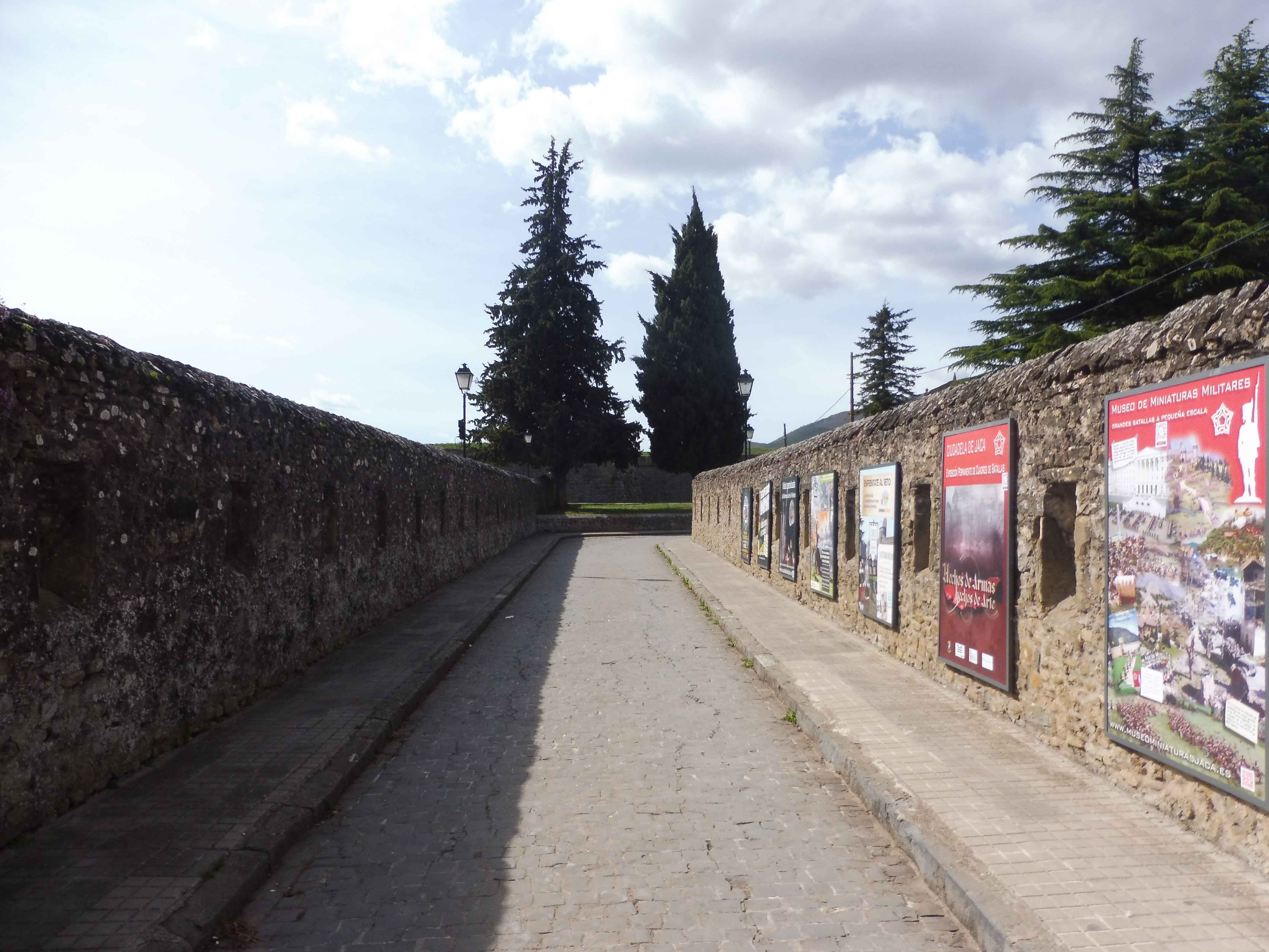 Chemin Menant A L Entree De La Citadelle De Jaca en Images