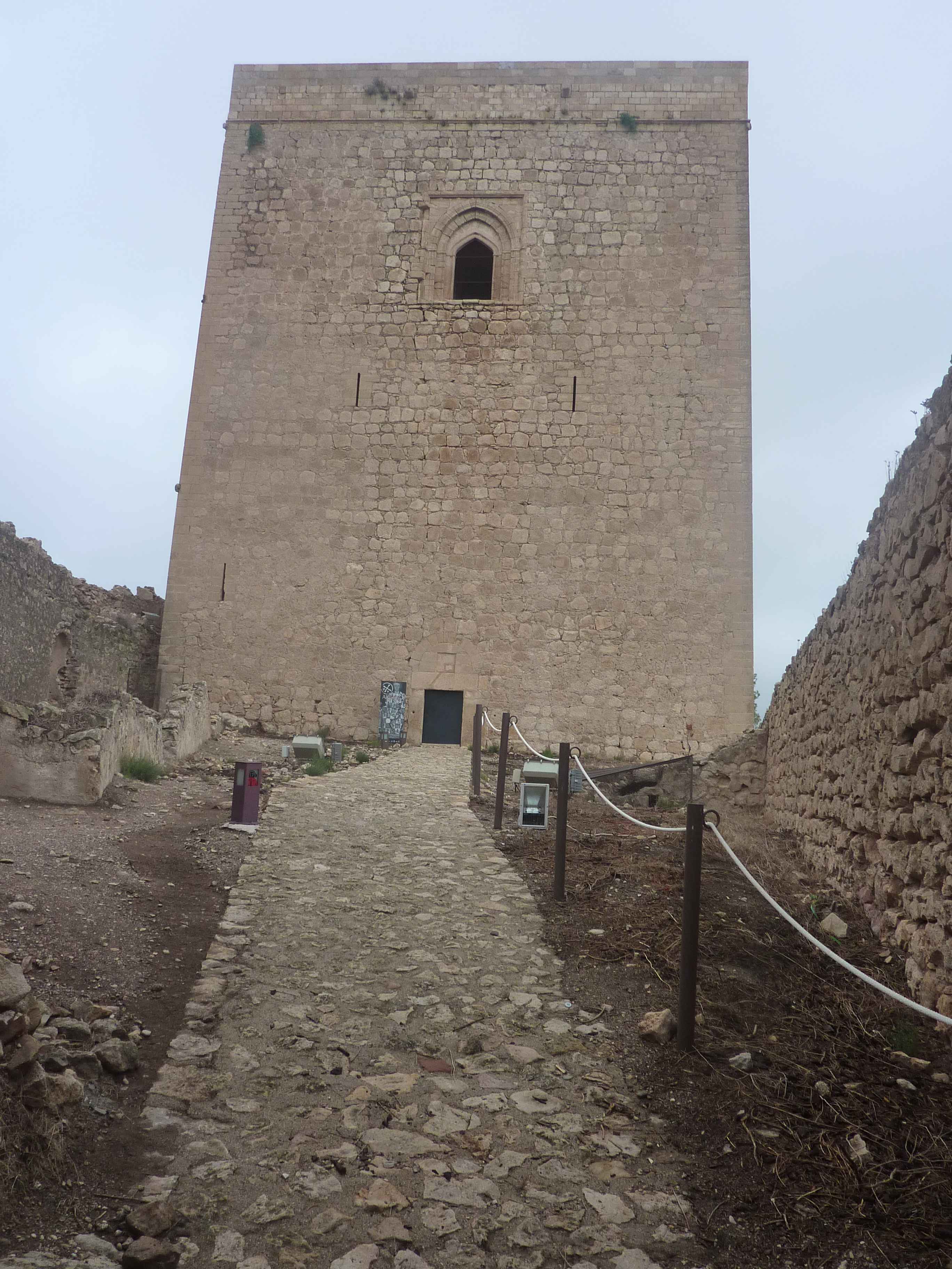 La Grande Tour Du Castillo De Lorca en Images