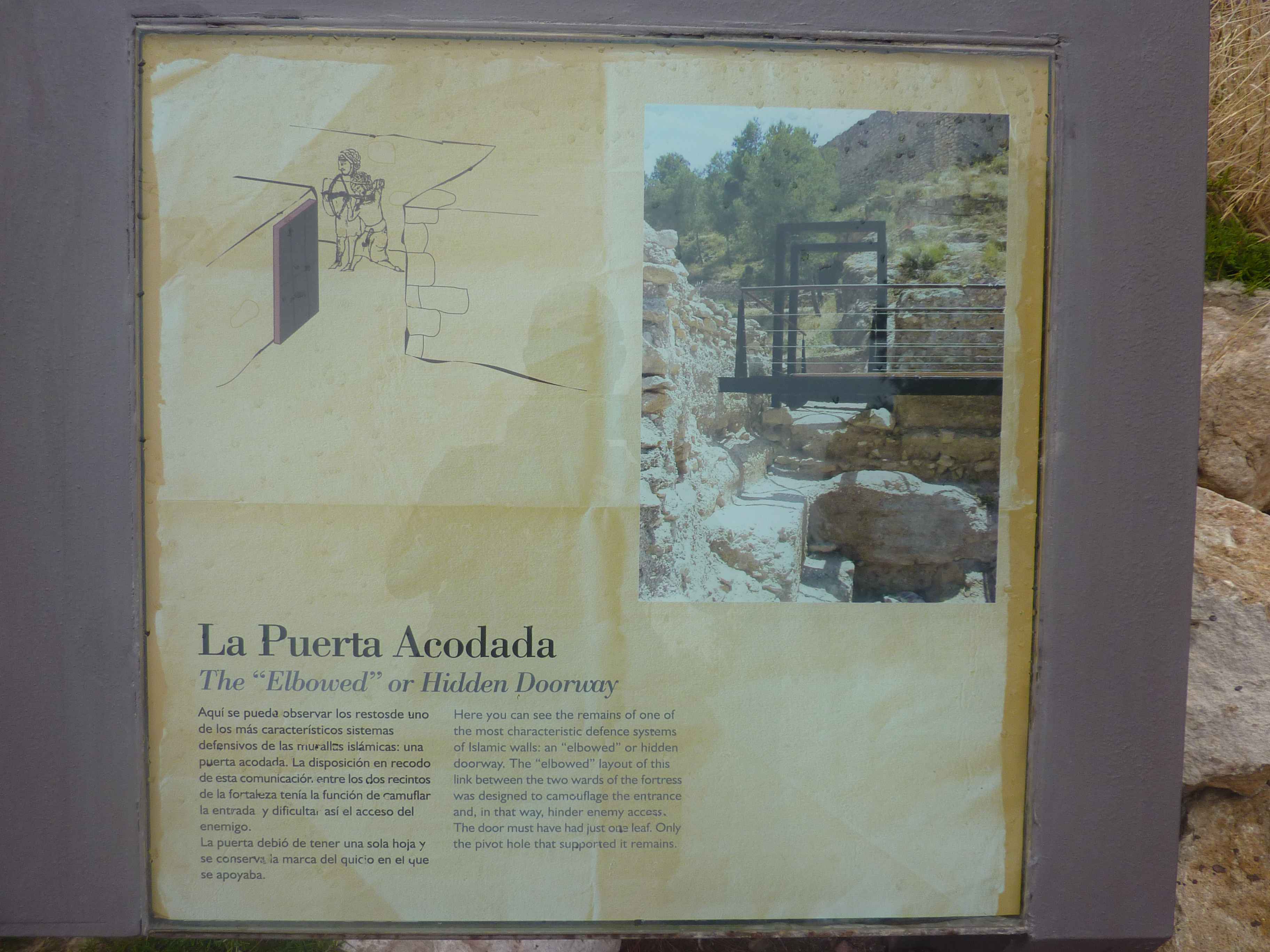Traces De La Muraille Islamique De Lorca en Images