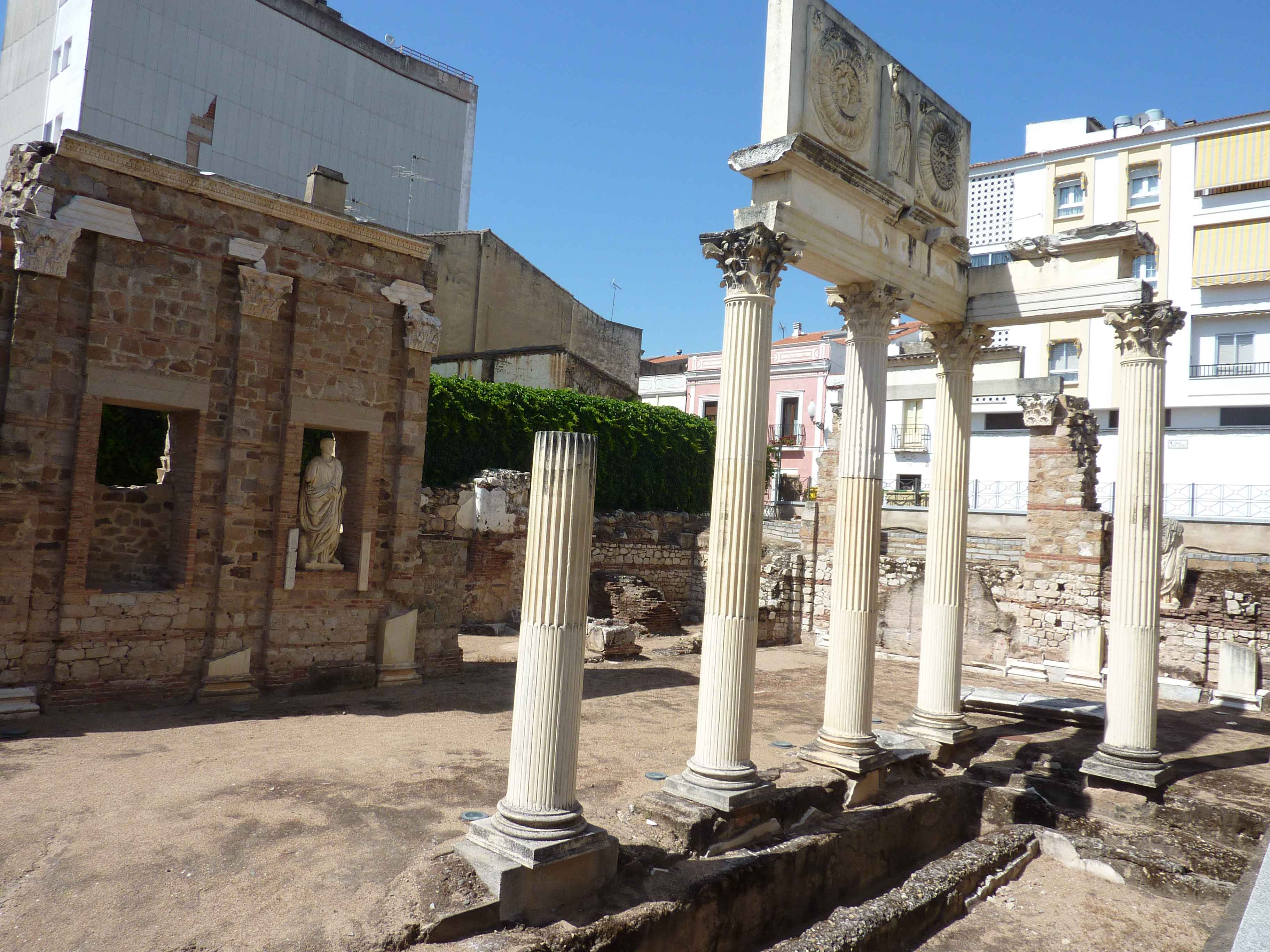 Ruine Romaine Centre Ville Merida en Images