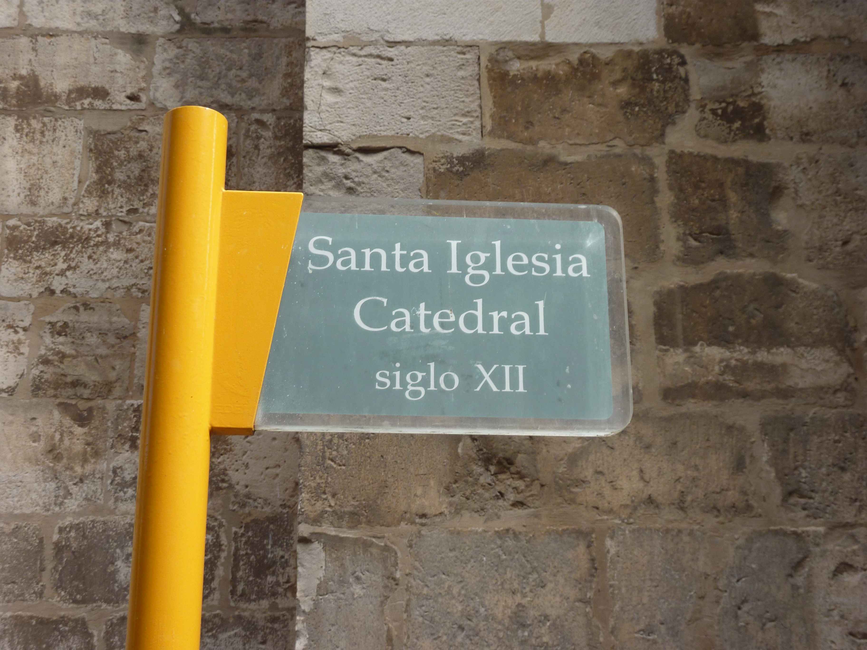 Panneau De La Sainte Eglise Cathedrale De Tudela en Images