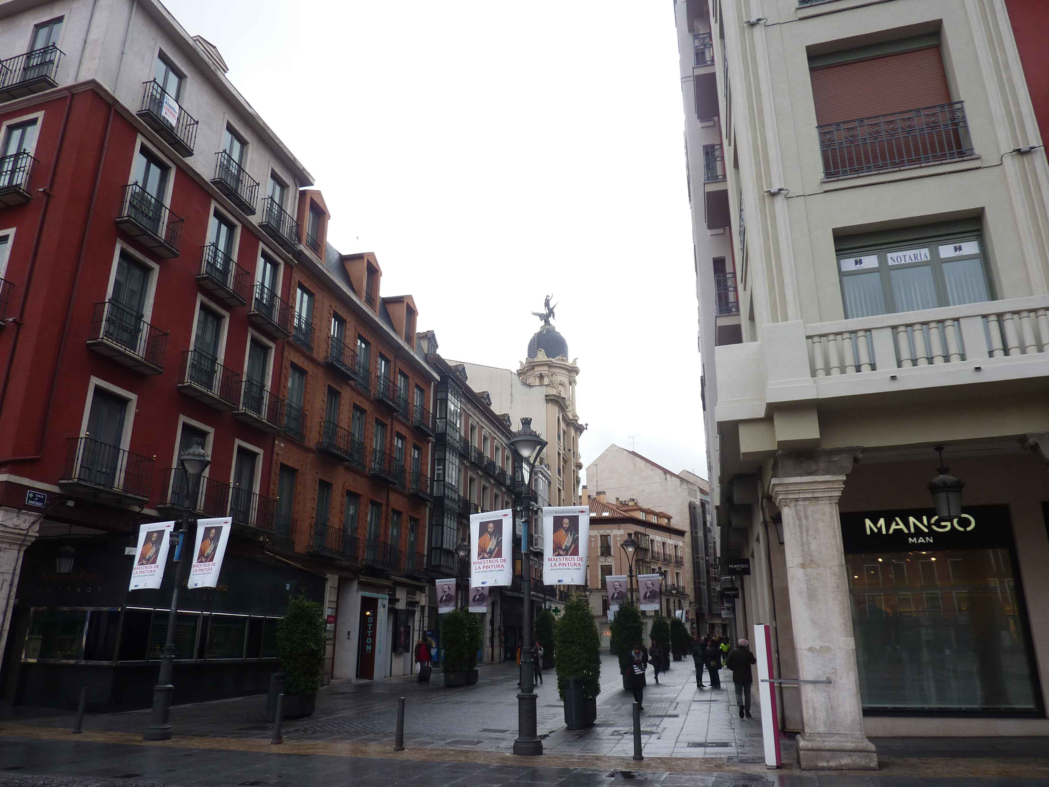 Rue Commercante Dans Valladolid en Images