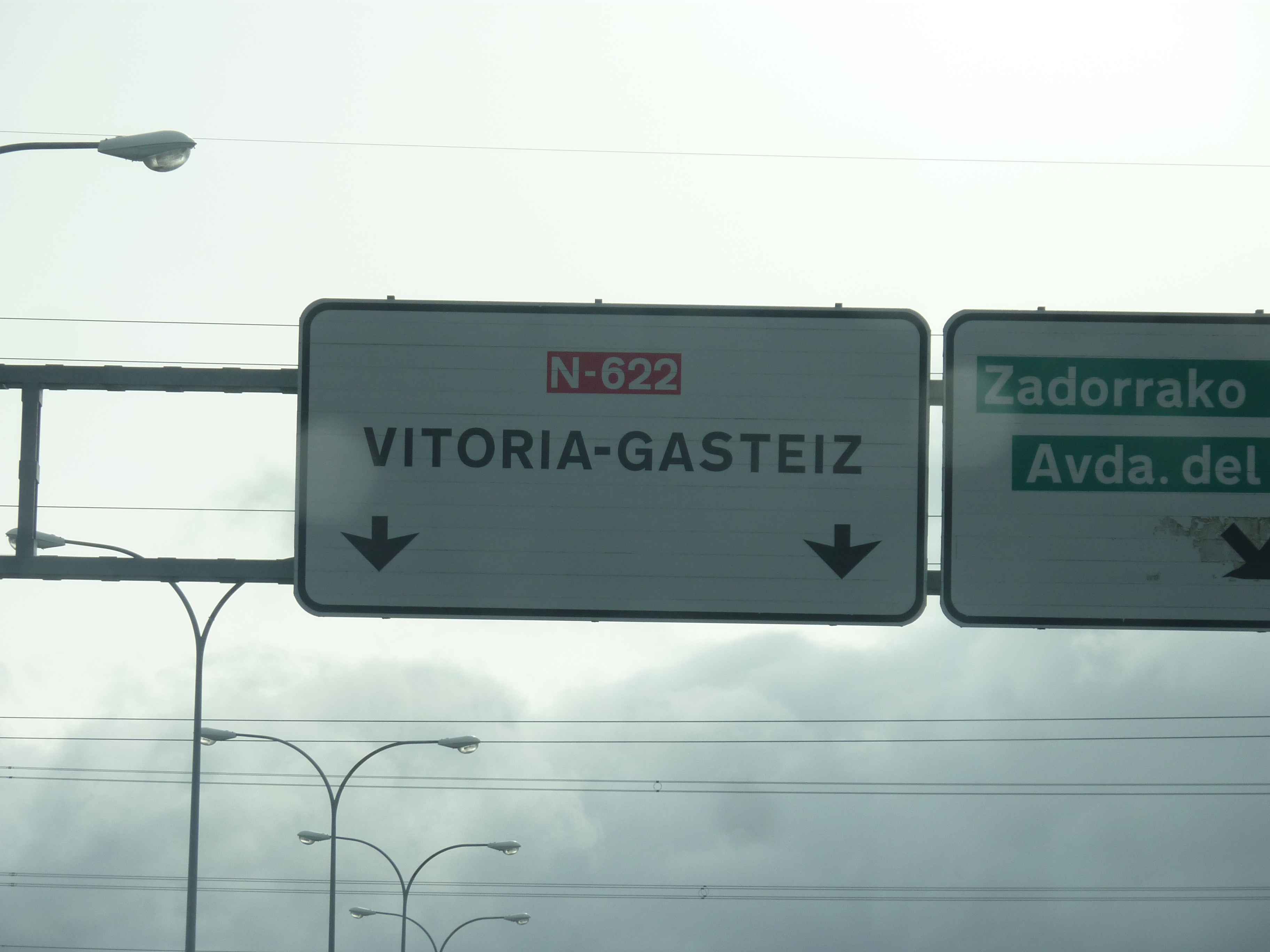 Arrivee A Vitoria Gasteiz en Images