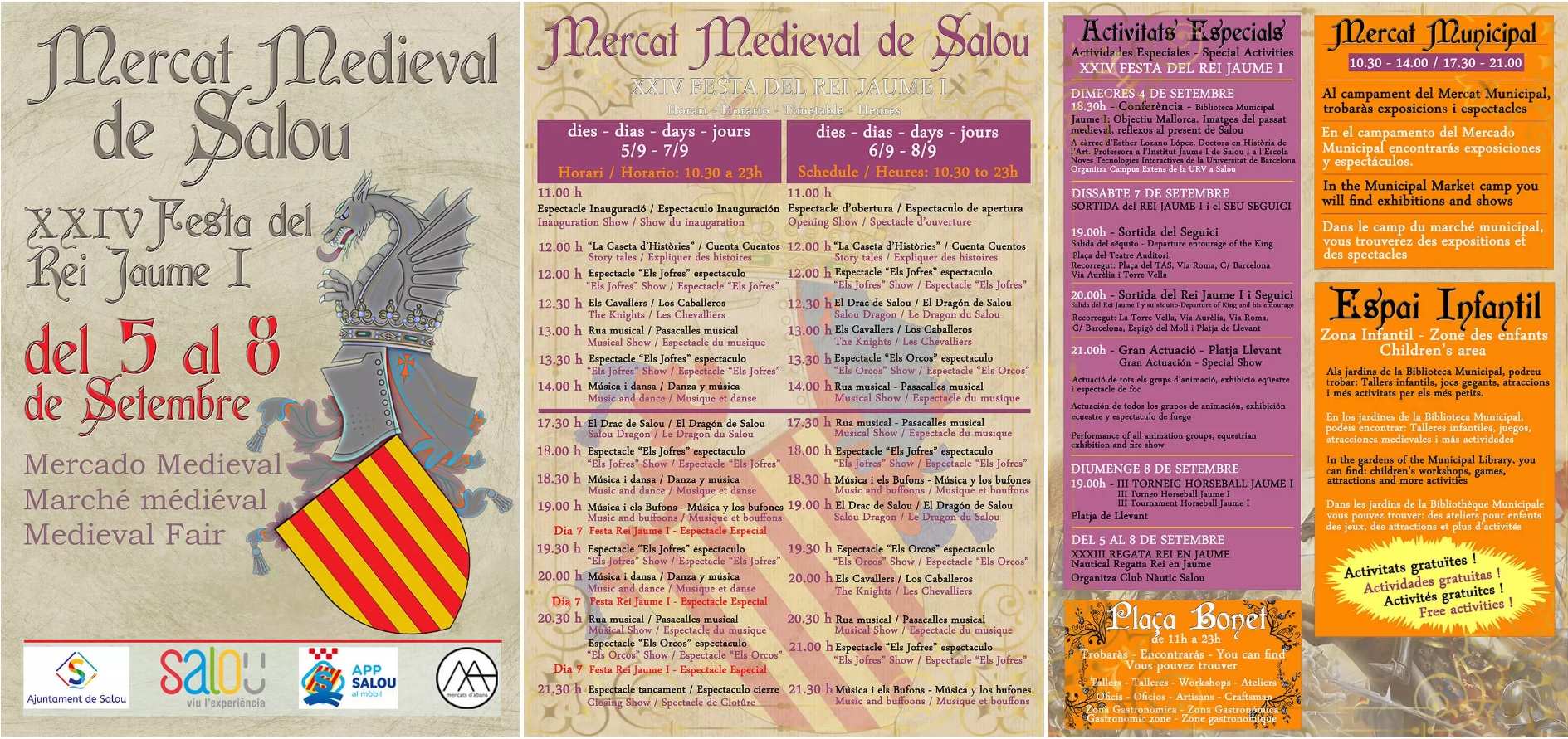 Que faire à Salou en Septembre 2019